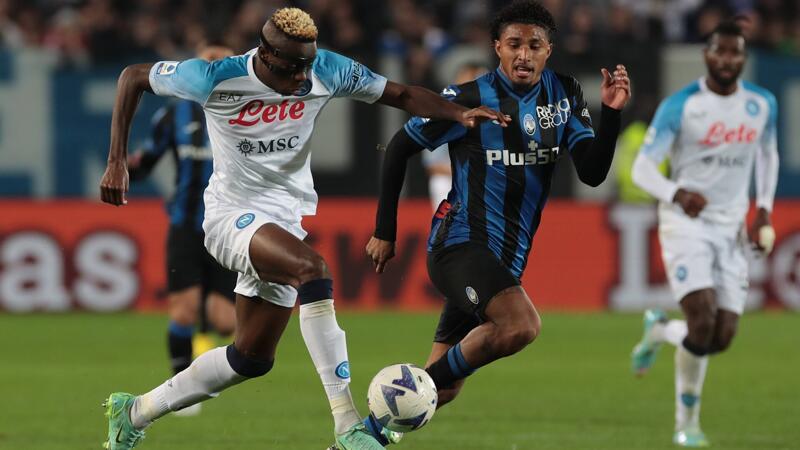 Napoli steuert nach Sieg gegen Atalanta auf Titelgewinn zu