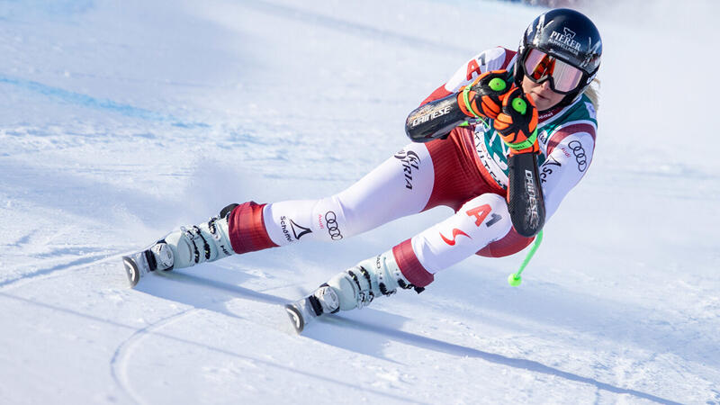 ÖSV-Frauen auch im zweiten Kvitfjell-Training im Spitzenfeld