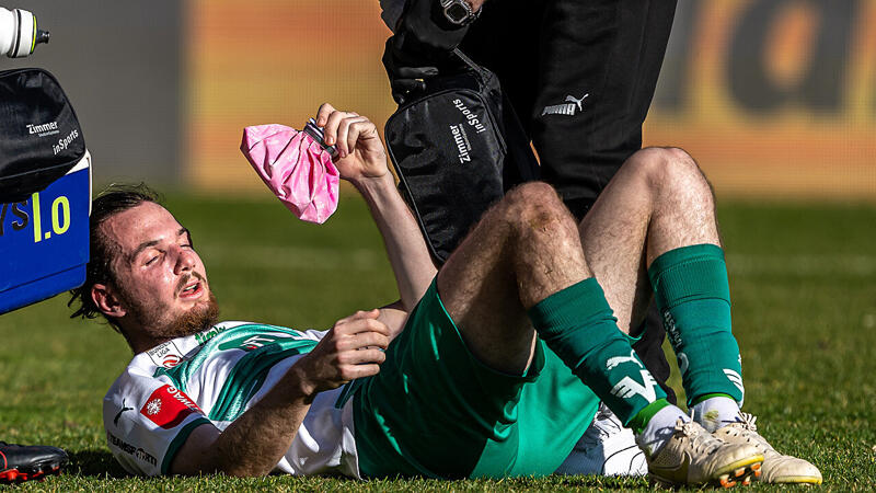 Wattens-Stürmer erleidet Jochbeinbruch