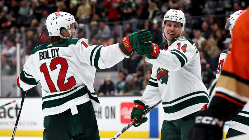 Wild-Siegesserie hält auch in Anaheim
