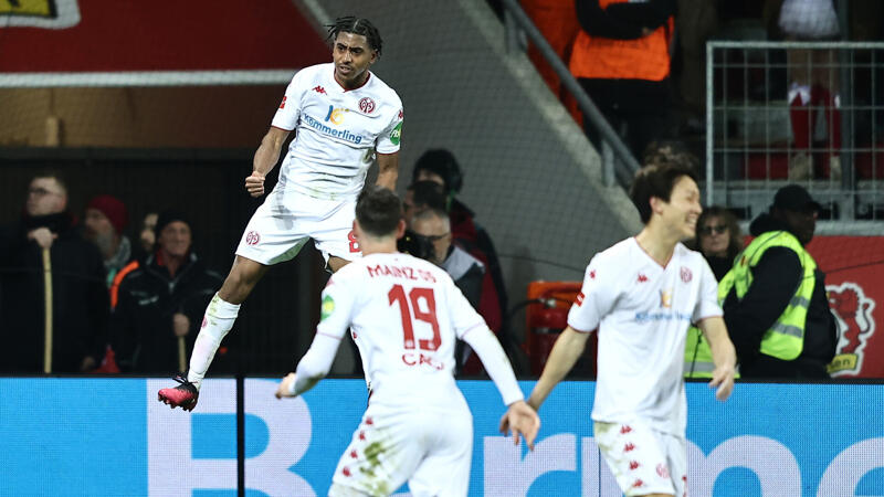 Später Elfmeter beschert Mainz Sieg gegen Leverkusen