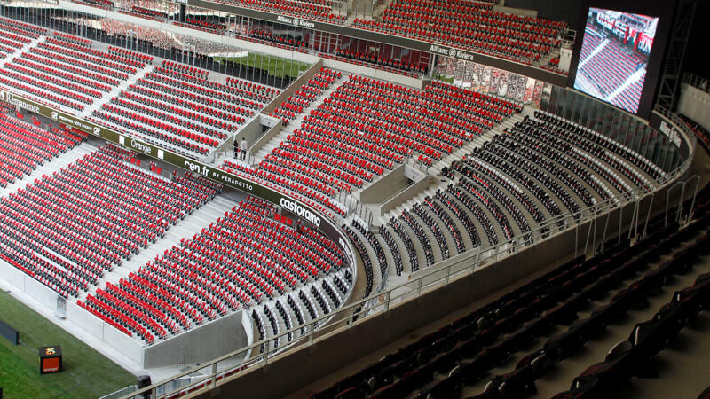 Porno im Stadion gedreht: Anzeige!