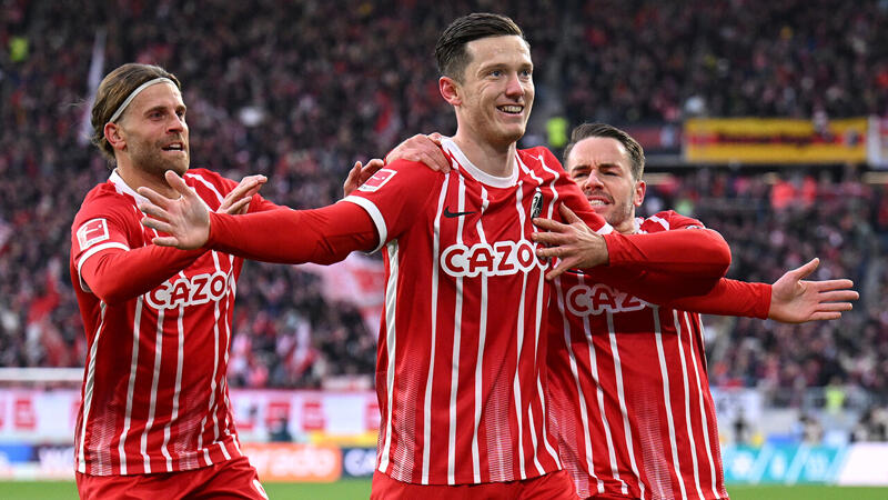 Gregoritsch und Lienhart netzen bei Freiburg-Sieg