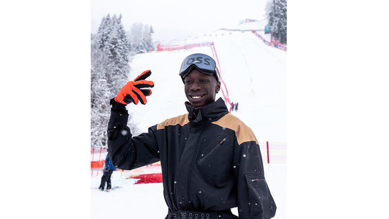 Kitzbühel 2023:die Bilder vom Charity Race auf Streif-Zielhang