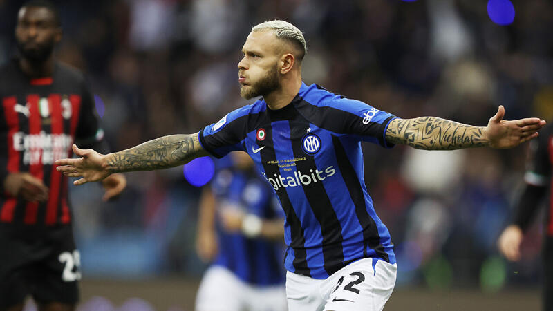 Inter schlägt Rivale Milan und feiert Gewinn der Supercoppa