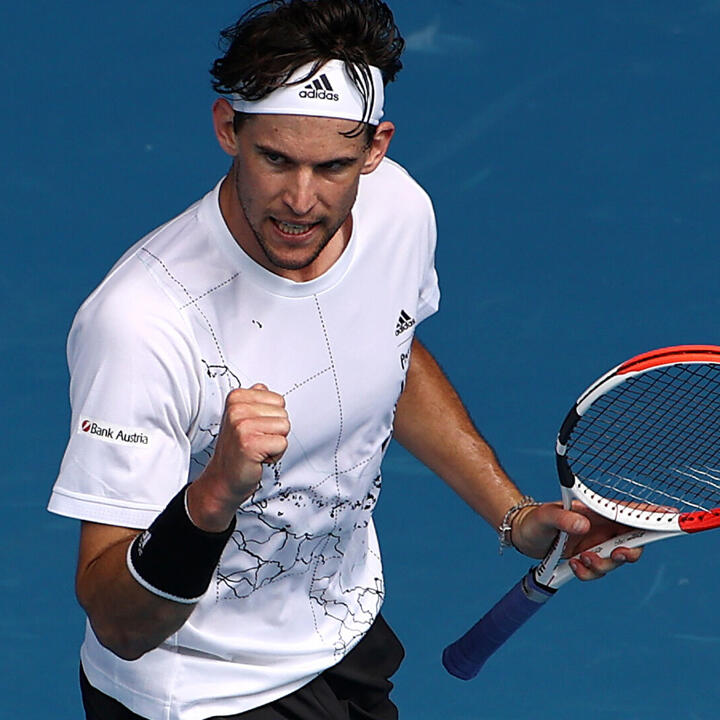Australian Open: Thiem kämpft sich in Runde zwei