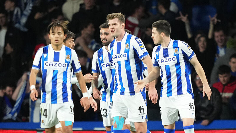 Sociedad bleibt nach Sieg im Basken-Derby an Spitze dran