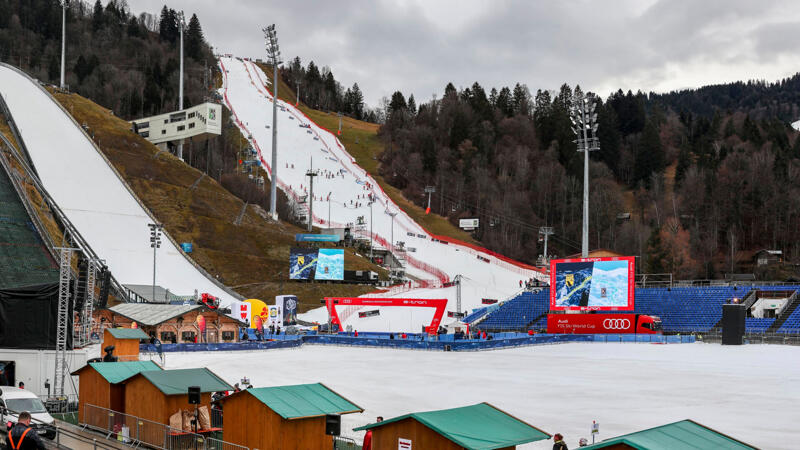 Ski-Rennen in Garmisch-Partenkirchen abgesagt