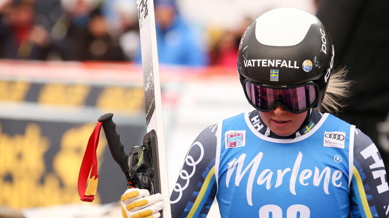 Schwedisches Speed-Talent musste um ihr Bein bangen