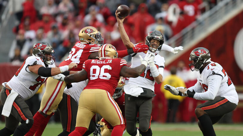 49ers zeigen Brady die Grenzen auf
