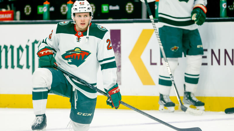 <a href='/de/daten/news/eishockey/nhl/' class='tag'>NHL</a>: Rossi verliert mit Minnesota Wild in Detroit