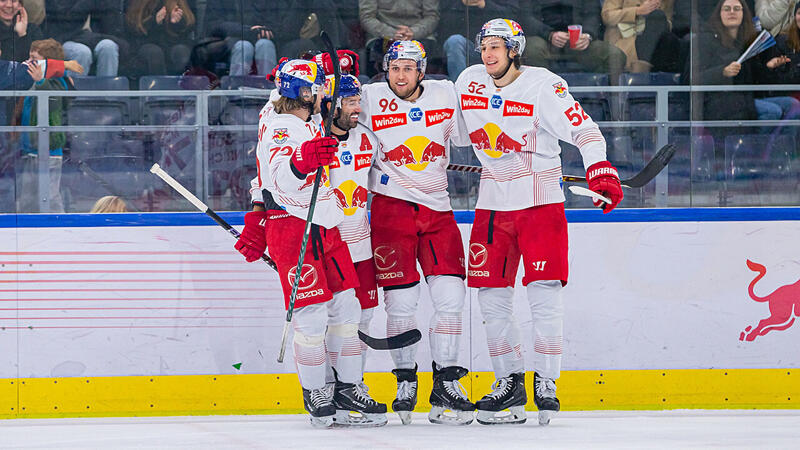ICE: Salzburg springt mit Kantersieg auf Rang zwei