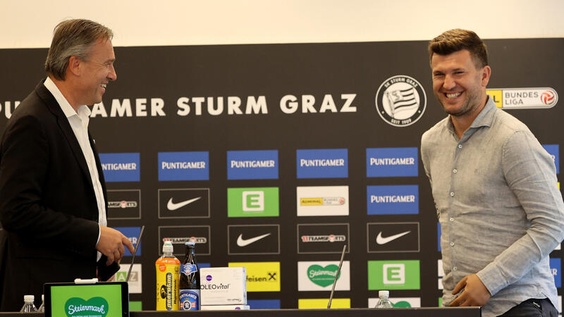 Schicker zu Rapid? Sturm-Präsident Jauk: "Kein Kommentar"