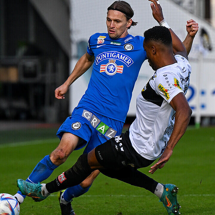 Sturm Graz ist beim SCR Altach im VAR-Pech