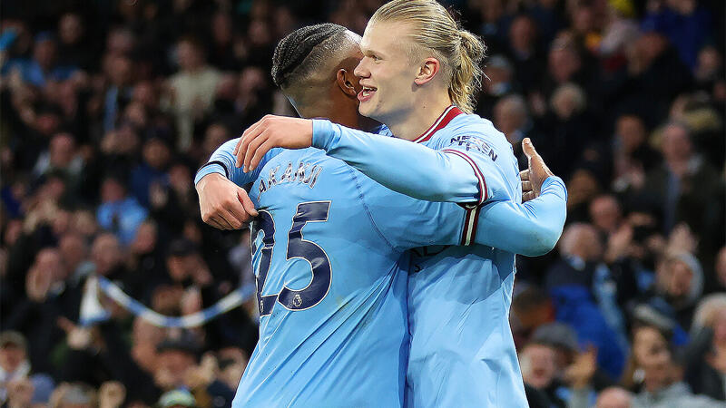 Haaland schießt <a href='/de/daten/news/fussball/manchester-city/' class='tag'>Manchester City</a> bei Comeback zu spätem Sieg