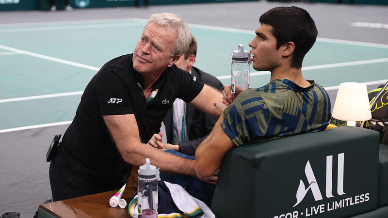 Carlos Alcaraz muss Saison beenden, verpasst <a href='/de/daten/news/tennis/atp/' class='tag'>ATP</a> Finals