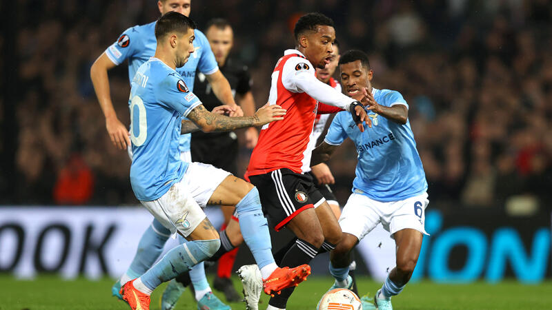 Feyenoord bezwingt Lazio Rom und lässt Grazer Träume platzen