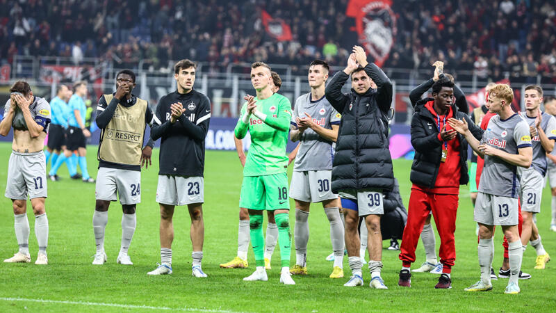 "Haben Lehrgeld bezahlt" - Salzburg zu jung für die CL?