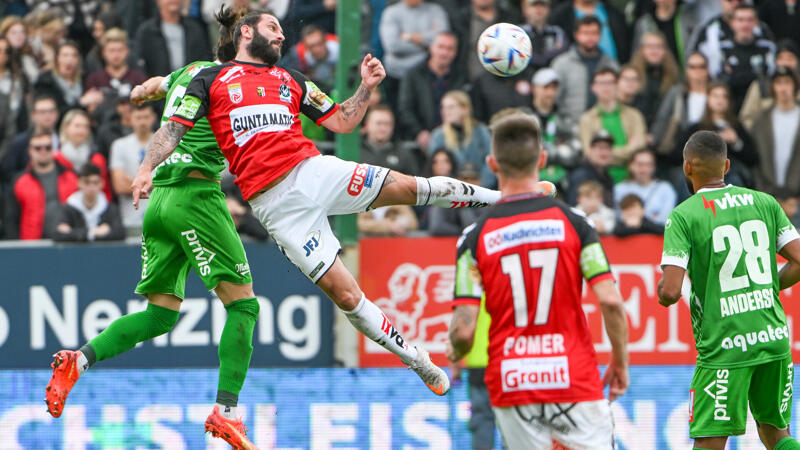 Lustenau beendet Unserie mit Nullnummer gegen Ried