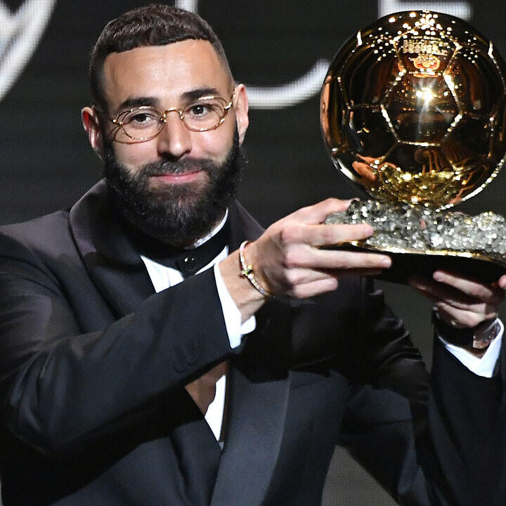 Ballon d'Or 2022: Benzema zum besten Spieler gekrönt