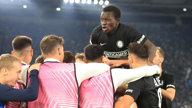 Sensations-Remis von Sturm Graz bei <a href='/de/daten/news/fussball/lazio-rom/' class='tag'>Lazio Rom</a>