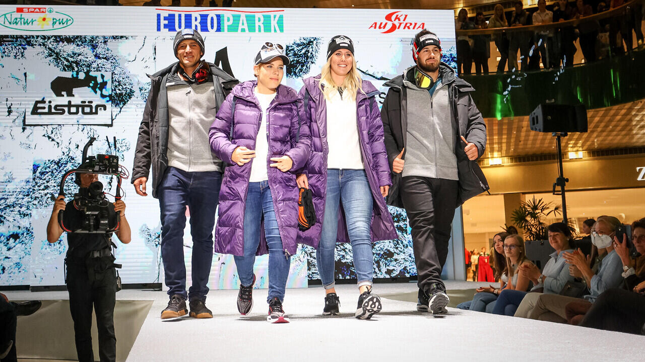 ÖSV-Stars präsentieren Kleidungskollektion für WM-Winter