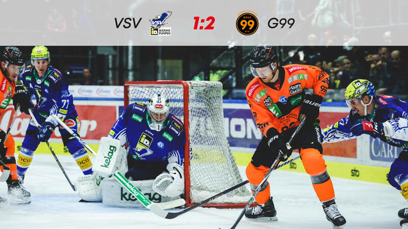 <a href='/de/daten/news/eishockey/graz99ers/' class='tag'>Graz99ers</a> stutzen Villachs Flügel und beenden Durststrecke