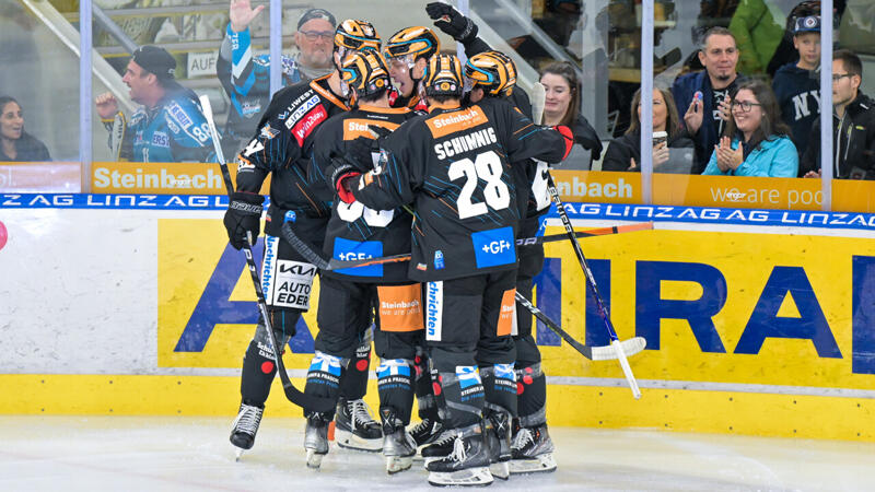 <a href='/de/daten/news/eishockey/black-wings-linz/' class='tag'>Black Wings Linz</a> feiern Traumstart gegen <a href='/de/daten/news/eishockey/vsv/' class='tag'>VSV</a>