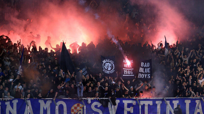 Zagreb-Fans sorgen für verstörende Szenen
