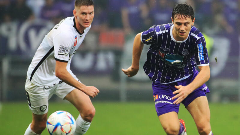 Sturm zittert gegen Austria Salzburg nur kurz