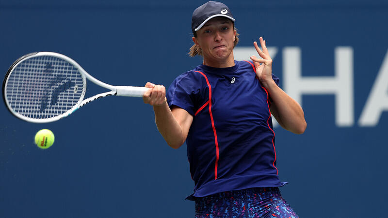 Iga Swiatek bei <a href='/de/daten/news/tennis/us-open/' class='tag'>US Open</a> locker weiter