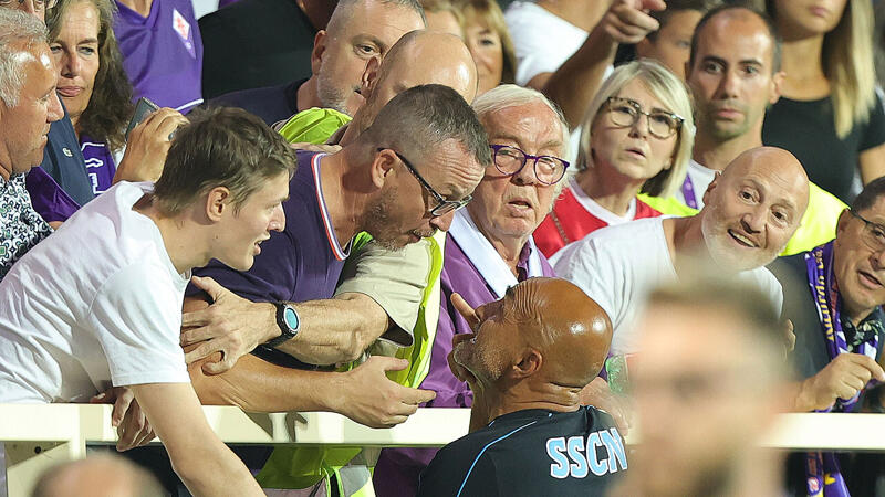 Napoli-Trainer legt sich mit Fan an