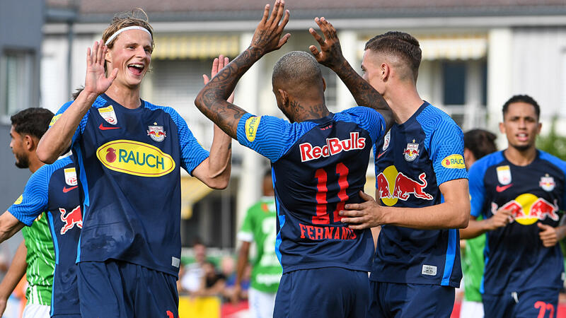 Salzburg schießt Lustenau aus dem eigenen Stadion