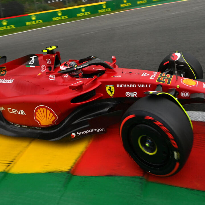 Sainz erbt Verstappens Belgien-Pole