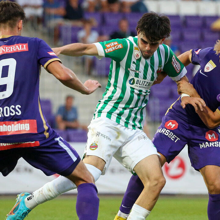 Rapid II rettet Punkt im Derby gegen Violets