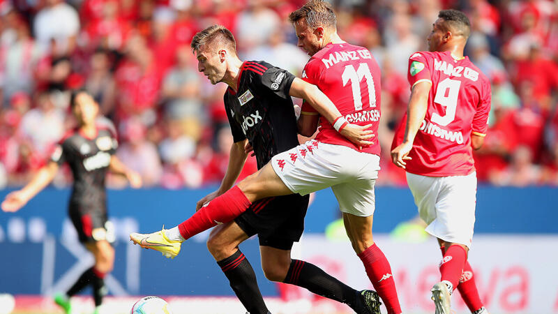 Mainz und Union teilen im ÖFB-Duell die Punkte