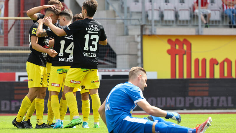 Lafnitz demontiert Kapfenberg im Steirer-Derby