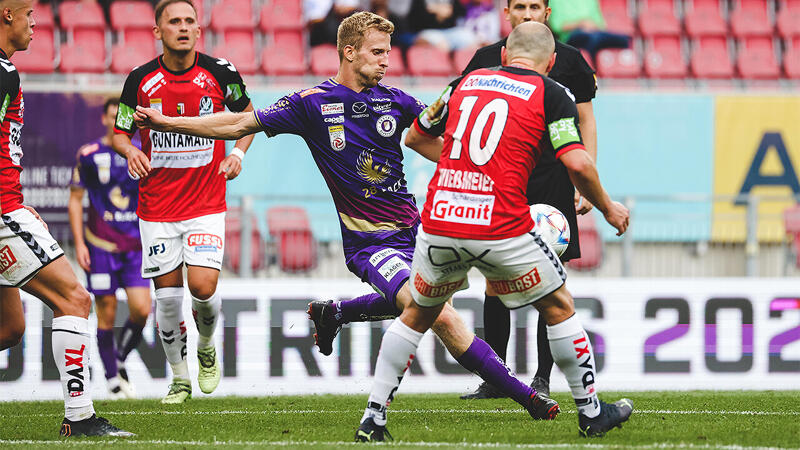 Klagenfurt feiert verdienten Sieg über zehn Rieder