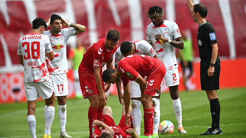 Köln-Remis bei <a href='/de/daten/news/fussball/rb-leipzig/' class='tag'>RB Leipzig</a> dank <a href='/de/daten/news/florian-kainz/' class='tag'>Florian Kainz</a>