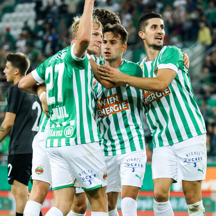 Kraftakt! Rapid steht im Conference-League-Playoff