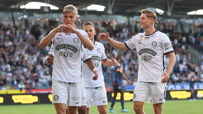 Doppelter Höjlund schlägt Meister Salzburg