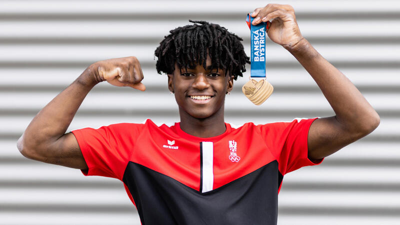 Schwaiger holt Medaille bei Europa-Jugendolympia