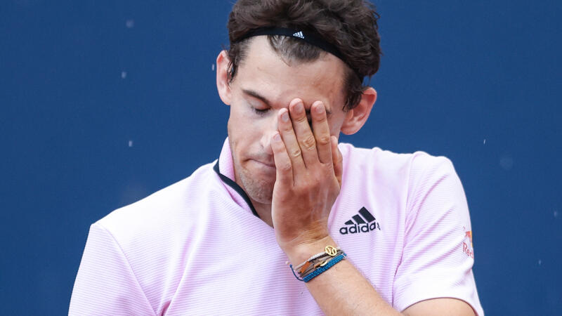 Thiem: "Konnte Handbremse nicht lösen"