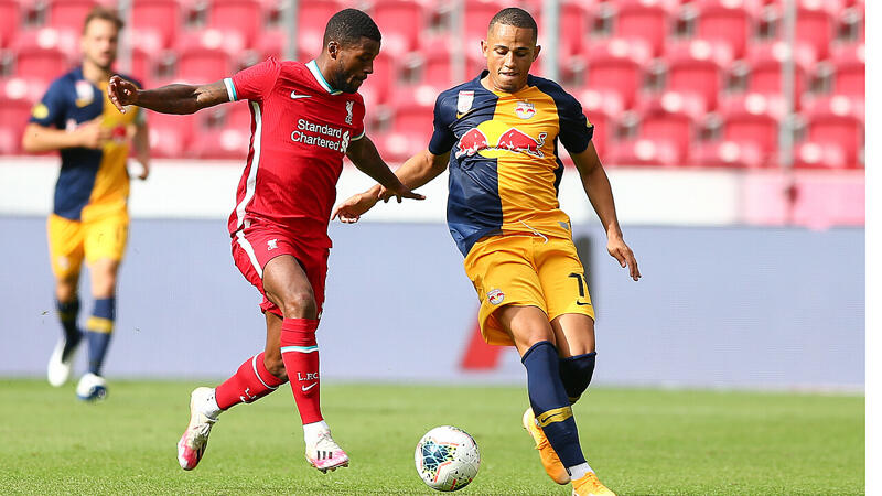 Salzburg fordert bei Test-Gala Liverpool