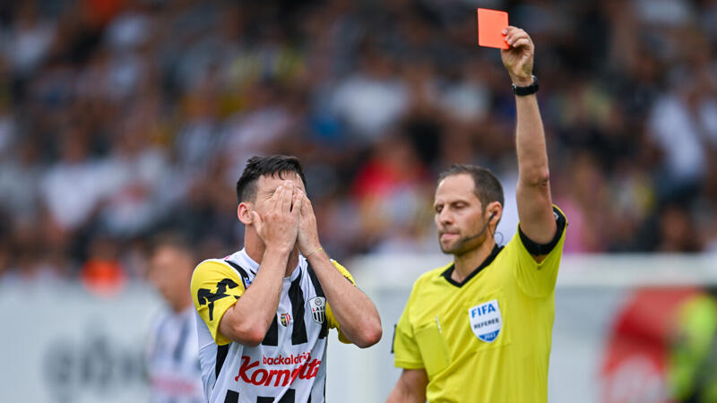 Nach Rot: So lange fehlt Michorl dem <a href='/de/daten/news/fussball/lask/' class='tag'>LASK</a>