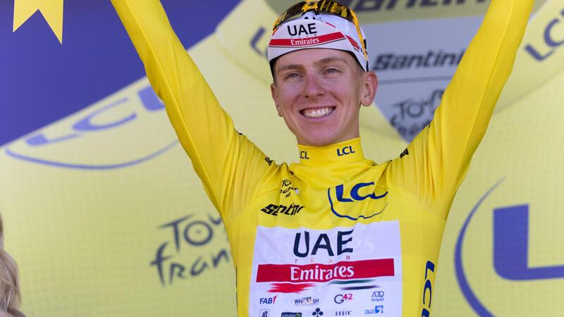 Pogacar baut Gesamtführung bei Tour knapp aus