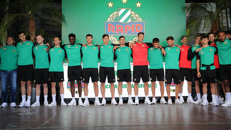 Rapids Feldhofer: "Es wird eine erste Elf geben"