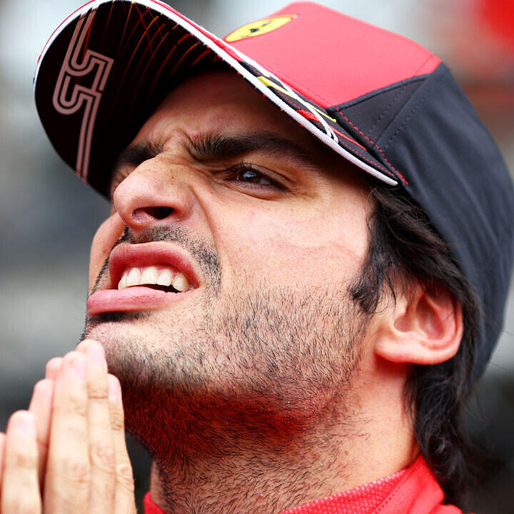 Sainz-Auto brennt! "Lieber schnell und kaputt"