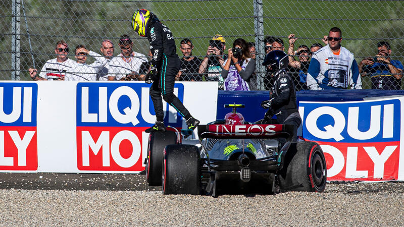 Jubel nach Hamilton-Crash: Toto Wolff übt Kritik