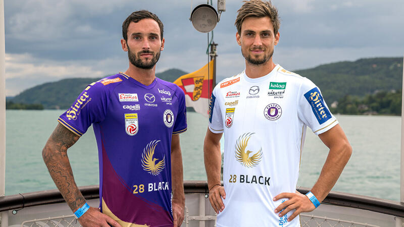 Austria Klagenfurt stellt neue Trikots vor